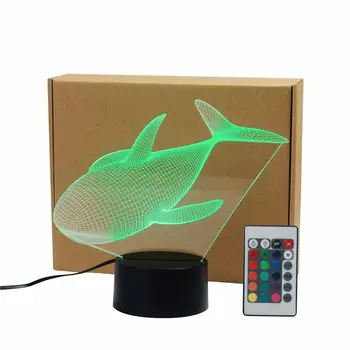 Remote Whale Fish Acrylic 3D Home Touch Table Visual Night Lights Art Decor Child's Room USB LED Desk Decoration Lamp Gift
Remote Whale Fish Acrylic 3D Home Touch Table Visual Night Lights Art Decor Child's Room USB LED Desk Decoration Lamp Gift