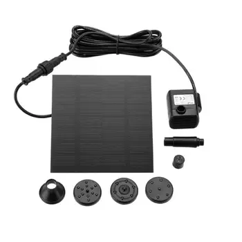 DC 7V Solar Water Pump Floating Panel Kit for Birdbath Pool Watering Wide Irrigation Pumps Garden Power Fountain Pools
DC 7V Solar Water Pump Floating Panel Kit for Birdbath Pool Watering Wide Irrigation Pumps Garden Power Fountain Pools