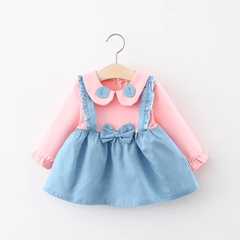Spring Autumn Baby Dress Cotton Cute Bow Long Sleeve Infant Toddler Dress Girls Princess Dresses Fashion Baby Girls Clothes
Spring Autumn Baby Dress Cotton Cute Bow Long Sleeve Infant Toddler Dress Girls Princess Dresses Fashion Baby Girls Clothes