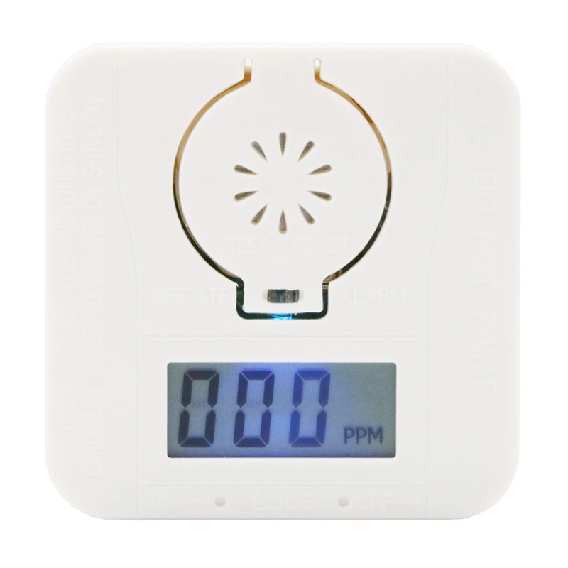 CO Carbon Monoxide Alarm Poisoning Gas Warning Sensor Security Poisoning Alarm LCD Photoelectric Detectors
CO Carbon Monoxide Alarm Poisoning Gas Warning Sensor Security Poisoning Alarm LCD Photoelectric Detectors