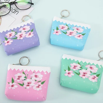 Sweet Flower Pu Leather Coin Purses Women Small Wallet Ladies Change Purse Child Girl Pink Mini Zipper Pocket 
Sweet Flower Pu Leather Coin Purses Women Small Wallet Ladies Change Purse Child Girl Pink Mini Zipper Pocket