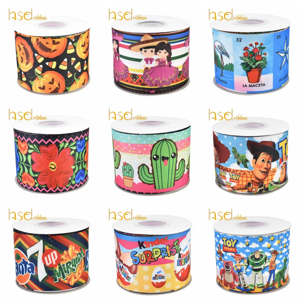 HSDCraft Free shipping Ribbons Hair Accessories ribbon 10 Yards HT Printed Grosgrain ribbon
HSDCraft Free shipping Ribbons Hair Accessories ribbon 10 Yards HT Printed Grosgrain ribbon