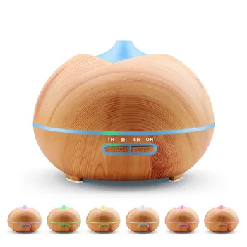 400ml Aroma Air Humidifier wood grain with LED lights Essential Oil Diffuser Aromatherapy Electric Mist Maker for Home Office
400ml Aroma Air Humidifier wood grain with LED lights Essential Oil Diffuser Aromatherapy Electric Mist Maker for Home Office
