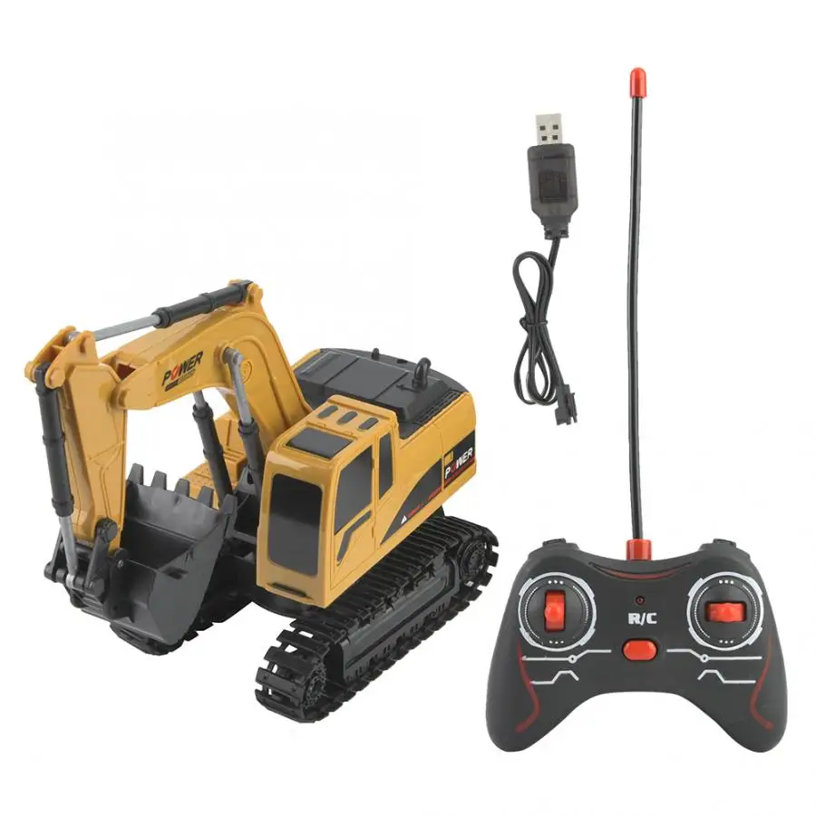 RC toy for kids 1:24 5CH Remote Control Light Excavator Engineering Car RC Model Truck Vehicle Toy Car
RC toy for kids 1:24 5CH Remote Control Light Excavator Engineering Car RC Model Truck Vehicle Toy Car