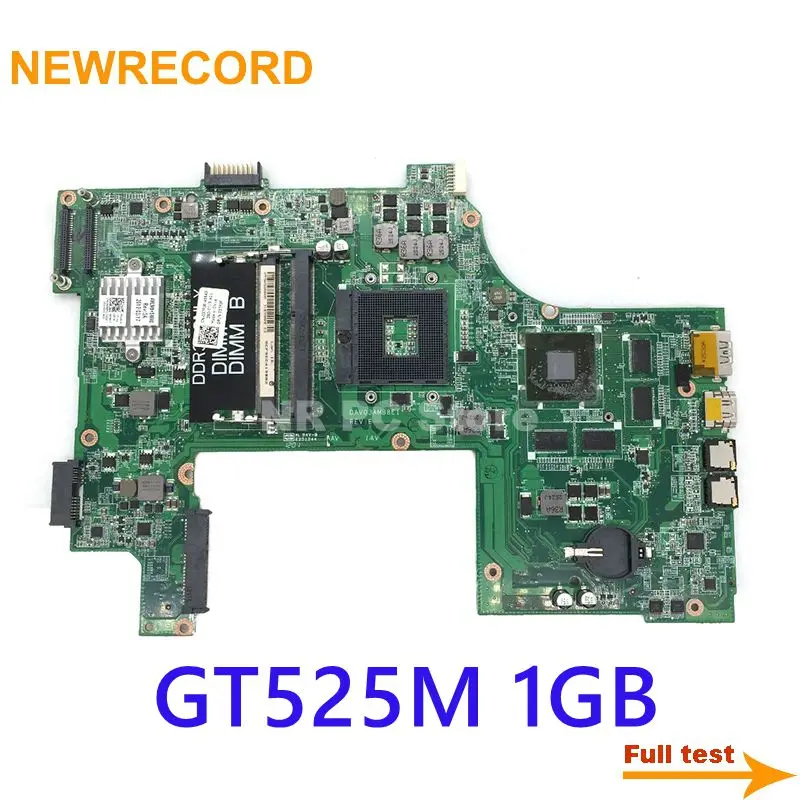 NEWRECORD для Dell Inspiron 17R N7110 Материнская плата ноутбука CN-037F3F 037F3F 37F3F DAV03AMB8E0 HM67 DDR3 GT525M 1