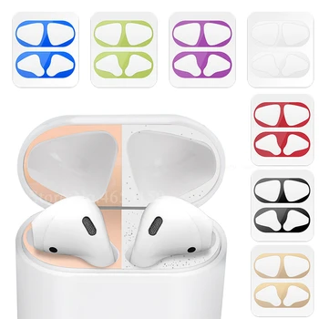 CASPTM Colorful Dust-Proof Metal Sticker for Apple Airpods 2 Wireless Headphone Charging Box Dust Guard for Air pods 2nd
CASPTM Colorful Dust-Proof Metal Sticker for Apple Airpods 2 Wireless Headphone Charging Box Dust Guard for Air pods 2nd