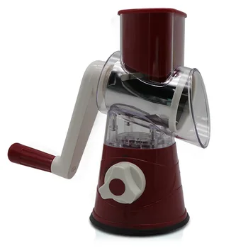 3 In 1 Manual Rotary Cheese Grater, Handheld Shredder Slicer Grinder for Cucumber Nut Potato Carrot Vegetable
3 In 1 Manual Rotary Cheese Grater, Handheld Shredder Slicer Grinder for Cucumber Nut Potato Carrot Vegetable