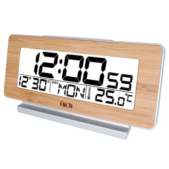 LCD Display Digital Alarm Clock Thermometer Time Calendar Snooze Desktop Clock MOLC
LCD Display Digital Alarm Clock Thermometer Time Calendar Snooze Desktop Clock MOLC