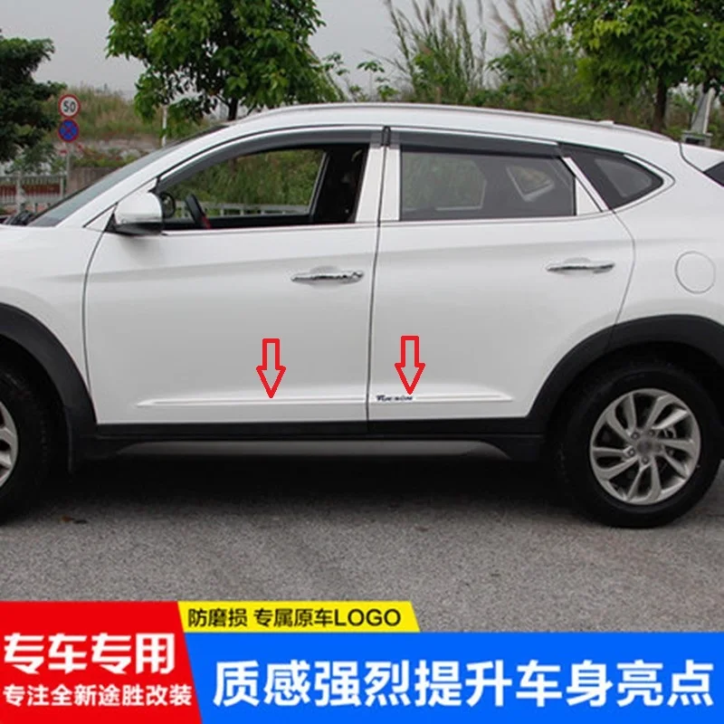 Car styling Stainless Steel car body side moldings side door decoration Automobile modeling for Hyundai Tucson 2015-2019
Car styling Stainless Steel car body side moldings side door decoration Automobile modeling for Hyundai Tucson 2015-2019