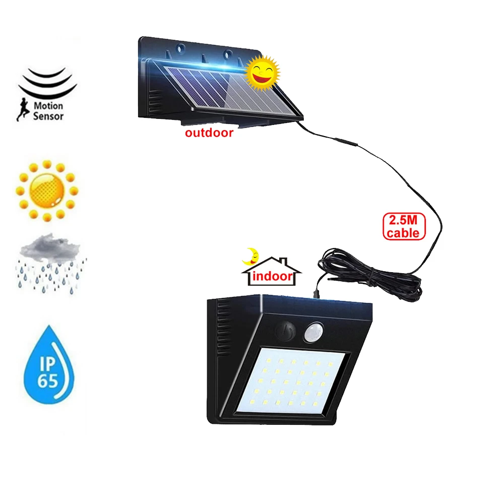 1/4pcs Solar Light PIR Motion Sensor 30 LED Outdoor Waterproof Energy Saving Street Yard Path Solar Power Garden Lamp Sunlight i
1/4pcs Solar Light PIR Motion Sensor 30 LED Outdoor Waterproof Energy Saving Street Yard Path Solar Power Garden Lamp Sunlight i