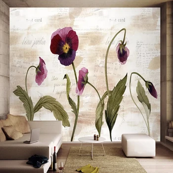 Custom Nordic Vintage Watercolor Flower Photo Mural Wallpaper Bedroom Living Room TV Background Waterproof 3D Wall Cloth Fresco 
Custom Nordic Vintage Watercolor Flower Photo Mural Wallpaper Bedroom Living Room TV Background Waterproof 3D Wall Cloth Fresco