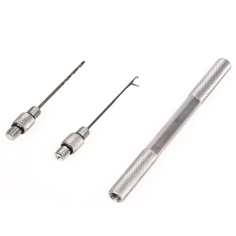 Bait Needle 3 In 1 Combo Set Carp Fishing Rigging Bait Needle Kit Tool Aluminium Boilie With Drill Carp Fishing Accessories New 
Bait Needle 3 In 1 Combo Set Carp Fishing Rigging Bait Needle Kit Tool Aluminium Boilie With Drill Carp Fishing Accessories New