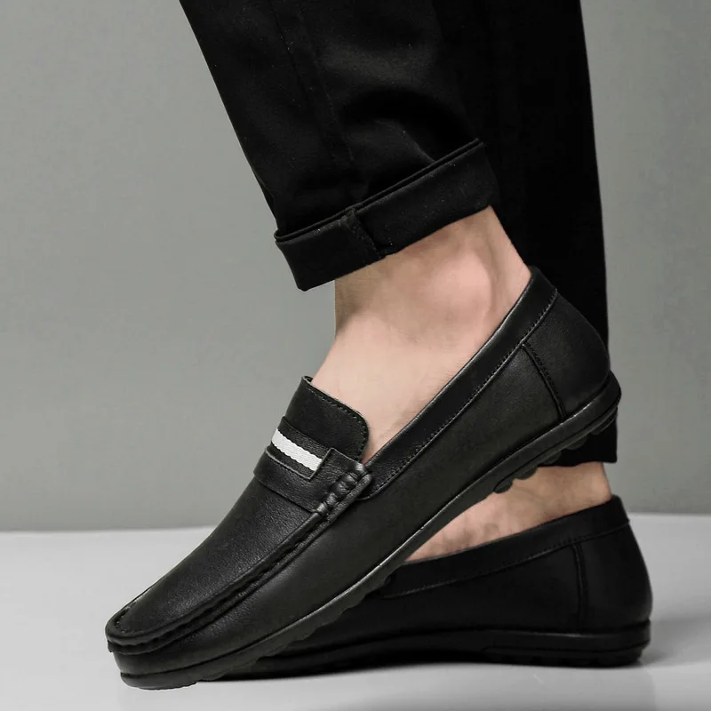 Full-grain Leather Slip-on Driving Shoes Fashion Four Seasons Paragraph Men Moccosins England Genuine Leather Casual Small Leath
Full-grain Leather Slip-on Driving Shoes Fashion Four Seasons Paragraph Men Moccosins England Genuine Leather Casual Small Leath
