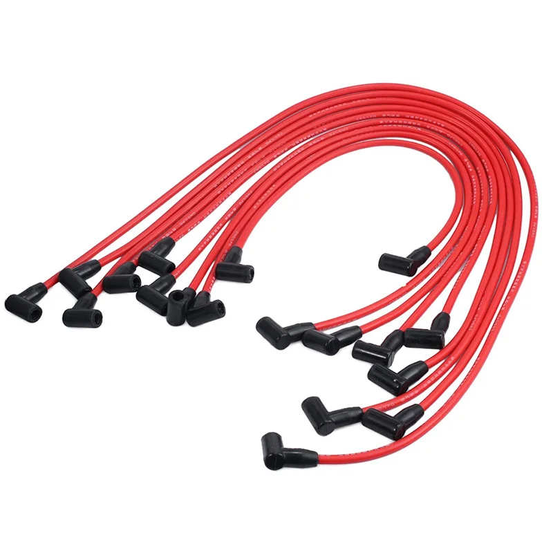 9Pcs 7.5MM Spark Plug Wires Plug Set for SBC BBC Chevrolet HEI 350 383 454 Electronic D030-PW-SBC350
9Pcs 7.5MM Spark Plug Wires Plug Set for SBC BBC Chevrolet HEI 350 383 454 Electronic D030-PW-SBC350
