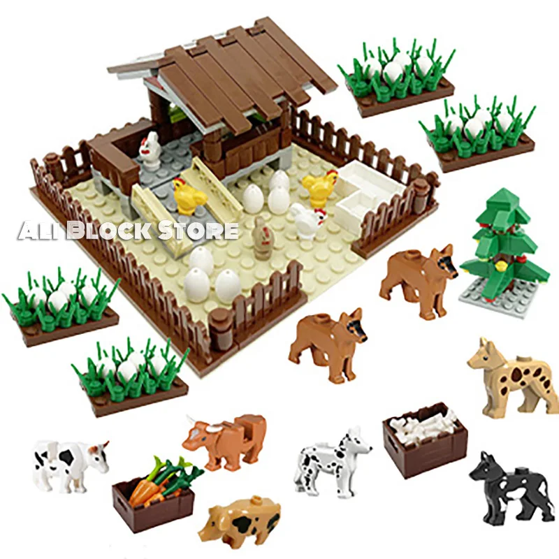 Creator Animals MOC Cute Dogs Pig Cow Figures Models Building Blocks Toys for Children Assemble Animals Kids Gifts Classic Brick
Creator Animals MOC Cute Dogs Pig Cow Figures Models Building Blocks Toys for Children Assemble Animals Kids Gifts Classic Brick
