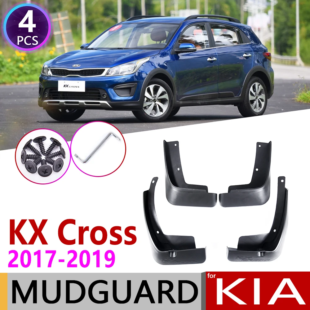 Front Rear for KIA KX Cross Rio X-Line 2017 2018 2019 Car Mudflaps Fender Mud Flaps Guard Splash Flap Mudguard Accessories XLine
Front Rear for KIA KX Cross Rio X-Line 2017 2018 2019 Car Mudflaps Fender Mud Flaps Guard Splash Flap Mudguard Accessories XLine