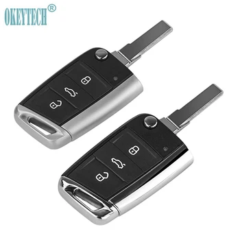 OkeyTech 3 Buttons Remote Flip Folding Car Key Shell Case for V W Golf 7 for MK7 for Skoda Octavia A7 for Seat HU66 Blade 
OkeyTech 3 Buttons Remote Flip Folding Car Key Shell Case for V W Golf 7 for MK7 for Skoda Octavia A7 for Seat HU66 Blade
