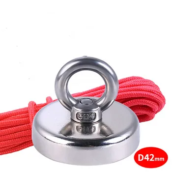 PTSNET 45kg Eyebolt Fishing Magnets Strong N52 Neodymium Permanent Magnet with 10m Rope Option Magnetic Material Base
PTSNET 45kg Eyebolt Fishing Magnets Strong N52 Neodymium Permanent Magnet with 10m Rope Option Magnetic Material Base