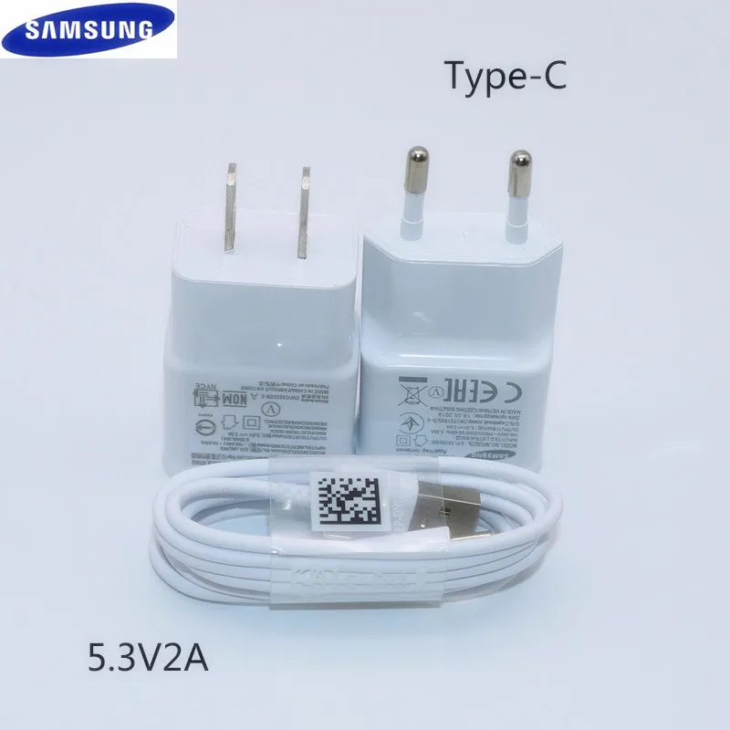 Original Samsung S9 Plus Adaptive 5V2A Charger Adaptive USB EU US Adapter TYPE C Cable For Galaxy A50 A30 A70 S8 Note 8 9 10
Original Samsung S9 Plus Adaptive 5V2A Charger Adaptive USB EU US Adapter TYPE C Cable For Galaxy A50 A30 A70 S8 Note 8 9 10