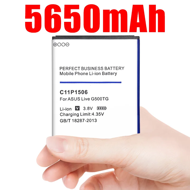 Аккумулятор C11P1506 высокой емкости для ASUS Live G500TG ZC500TG Z00VD ZenFone Go 5 дюйма | Мобильные