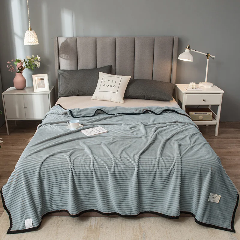 Yaapeet 1pc Polyester Blankets for Beds Europe Striped Bed Blanket Pretty Solid Color Air Conditioning Blanket Brief Bed Blanket
Yaapeet 1pc Polyester Blankets for Beds Europe Striped Bed Blanket Pretty Solid Color Air Conditioning Blanket Brief Bed Blanket