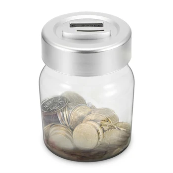New Portable Money Box Multifunctional LCD Display Intelligent Electronic Digital Counting Coin Saving Box Jar Kids Year Gift
New Portable Money Box Multifunctional LCD Display Intelligent Electronic Digital Counting Coin Saving Box Jar Kids Year Gift