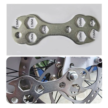 1PC Bicycle Multifunctional Wrench Multitool Portable Wrench 8-15mm Hex Wrench Spanner Bicycle Repair Hand Tools Dropship
1PC Bicycle Multifunctional Wrench Multitool Portable Wrench 8-15mm Hex Wrench Spanner Bicycle Repair Hand Tools Dropship