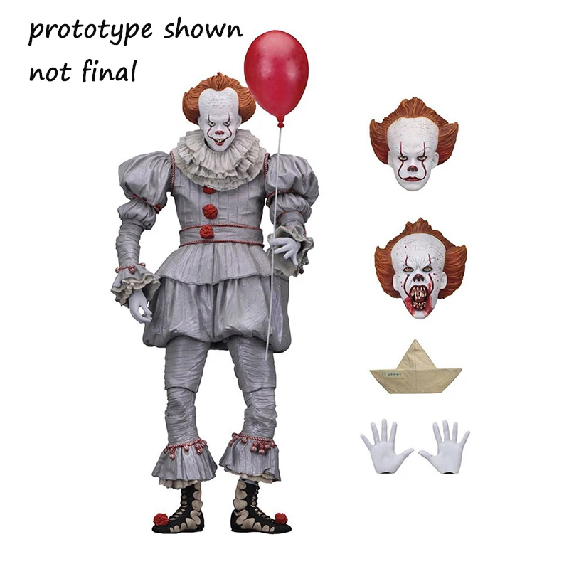 NECA Toys Stephen King's It the Clown Pennywise Figure PVC Horror Action Figures Collectible Model Toy
NECA Toys Stephen King's It the Clown Pennywise Figure PVC Horror Action Figures Collectible Model Toy