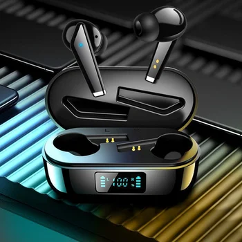 Wireless Bluetooth Headphone Touch Control Earphones Stereo HD talking Bluetooth Earphones Streo Wireless Earbud with LED Case
Wireless Bluetooth Headphone Touch Control Earphones Stereo HD talking Bluetooth Earphones Streo Wireless Earbud with LED Case