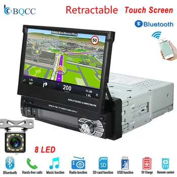 Car Audio Multimedia GPS Navigation One Din Stereo Bluetooth Player 7 "HD Retractable AUX-IN/Autoradio/FM
Car Audio Multimedia GPS Navigation One Din Stereo Bluetooth Player 7 "HD Retractable AUX-IN/Autoradio/FM