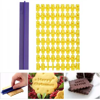 1 Set English Alphabet Cookie Cutter Letter Number Cookie Press Stamp Embosser Cutter Cake Baking Molds emporte piece biscuit 
1 Set English Alphabet Cookie Cutter Letter Number Cookie Press Stamp Embosser Cutter Cake Baking Molds emporte piece biscuit