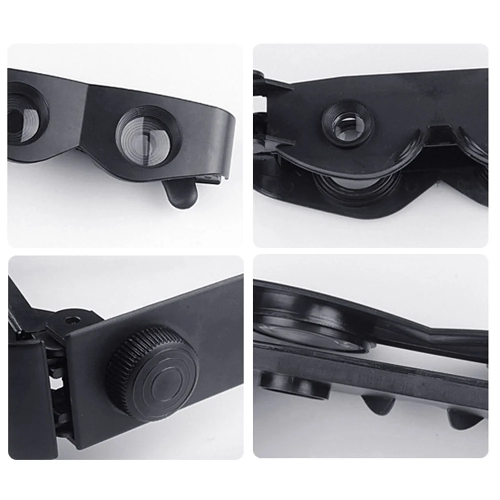 Portable Zoomable Outdoor Fishing Glasses Style Magnifier Binoculars Telescope Fishing Tool Accessories