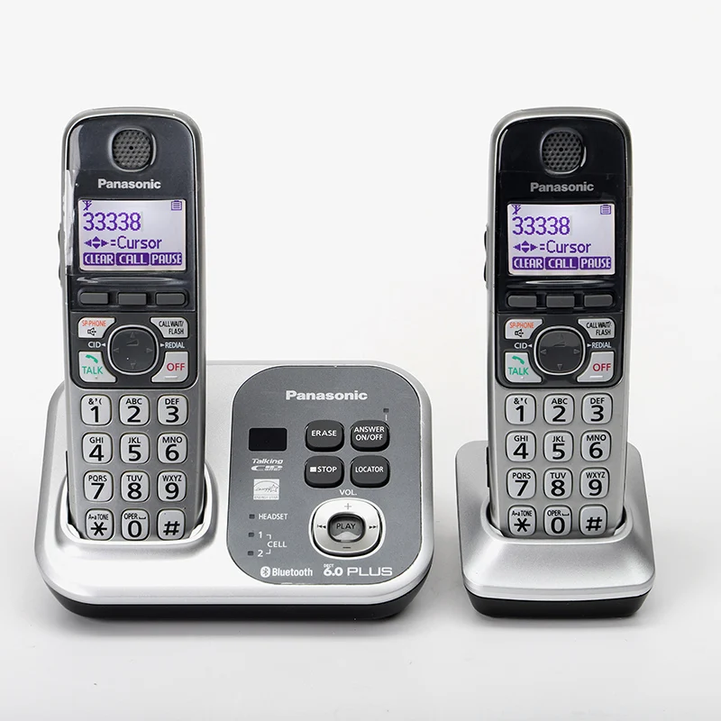 DECT 6.0 Digital Wireless Phone Link To Cell Phones Bluetooth Cordless Telehone With Answering System
DECT 6.0 Digital Wireless Phone Link To Cell Phones Bluetooth Cordless Telehone With Answering System