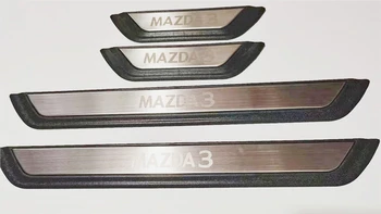 Auto door sill plate trim scuff plate threshold for M3 2019 2020,car accessories,4pcs/set.
Auto door sill plate trim scuff plate threshold for M3 2019 2020,car accessories,4pcs/set.
