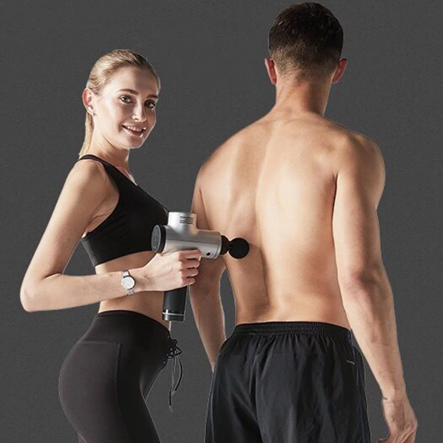 Перезаряжаемый массажер Magic Gun купить со скидкой в секс шопе  Вибраторы  Массажеры тела