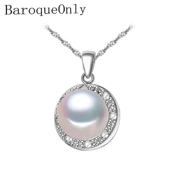 BaroqueOnly Natural Freshwater Pearl Pendant Necklace Fashion 925 Sterling Silver Necklace Pearl Jewelry Gift For Women PL
BaroqueOnly Natural Freshwater Pearl Pendant Necklace Fashion 925 Sterling Silver Necklace Pearl Jewelry Gift For Women PL
