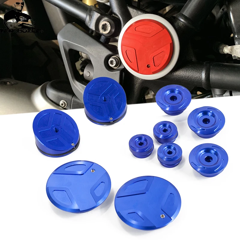 CNC Motorcycle Frame Hole Cover Caps Set Frame Plug Kit Frame For BMW R1200R LC R1200RS LC R1250R R1250RS 2019-2020 R 1250 R RS
CNC Motorcycle Frame Hole Cover Caps Set Frame Plug Kit Frame For BMW R1200R LC R1200RS LC R1250R R1250RS 2019-2020 R 1250 R RS