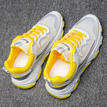 Breathable mesh men's sports shoes four seasons shoes trend shoes sports shoes men casual shoes color stitching vulcanized shoes
Breathable mesh men's sports shoes four seasons shoes trend shoes sports shoes men casual shoes color stitching vulcanized shoes