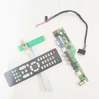For BT140GW01 V.9 V.A notebook PC VGA+HDMI+AV+USB+RF T.V53 screen controller drive board 1366*768 14" LVDS 40Pin WLED DIY kit
For BT140GW01 V.9 V.A notebook PC VGA+HDMI+AV+USB+RF T.V53 screen controller drive board 1366*768 14" LVDS 40Pin WLED DIY kit