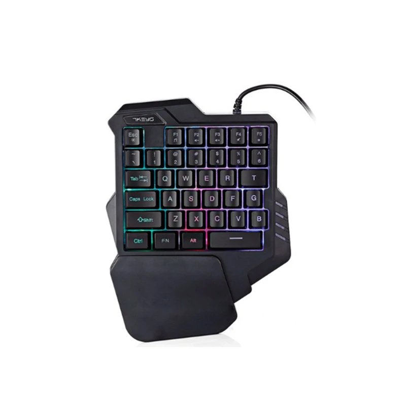 G30 1.6m Wired Gaming Keypad with LED Backlight 35 Keys One-handed Membrane Keyboard for LOL/PUBG/CF
G30 1.6m Wired Gaming Keypad with LED Backlight 35 Keys One-handed Membrane Keyboard for LOL/PUBG/CF