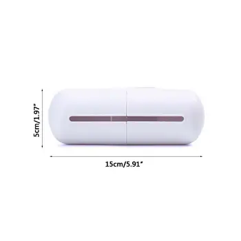 Capsule Shape Wall Mounted Garbage Bag Storage Waste Bin Dispenser Rubbish Box M0XD
Capsule Shape Wall Mounted Garbage Bag Storage Waste Bin Dispenser Rubbish Box M0XD