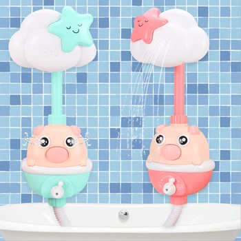 Baby Pig Bath Sprinkler Toy Bathtub Showers Bathing Spouts Suckers Folding Spray Faucet Play Bathroom Water Toys 
Baby Pig Bath Sprinkler Toy Bathtub Showers Bathing Spouts Suckers Folding Spray Faucet Play Bathroom Water Toys