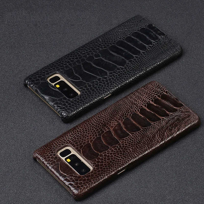high quality Ostrich foot pattern Back cover Leather case for Samsung Galaxy 8 S8plus S9 S9plus Note 10 note 8 Genuine leather
high quality Ostrich foot pattern Back cover Leather case for Samsung Galaxy 8 S8plus S9 S9plus Note 10 note 8 Genuine leather
