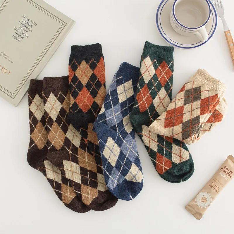 Lingge College Style Socks Female Autumn and Winter Tube Socks Thickened Warm Wool Socks Ins Korean Version
Lingge College Style Socks Female Autumn and Winter Tube Socks Thickened Warm Wool Socks Ins Korean Version
