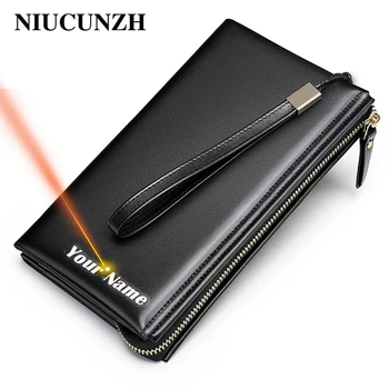 NIUCUNZH business wallet for men zipper wallets men's genuine cowhide leather wallet long high-quality clutch bag money bags7305
NIUCUNZH business wallet for men zipper wallets men's genuine cowhide leather wallet long high-quality clutch bag money bags7305