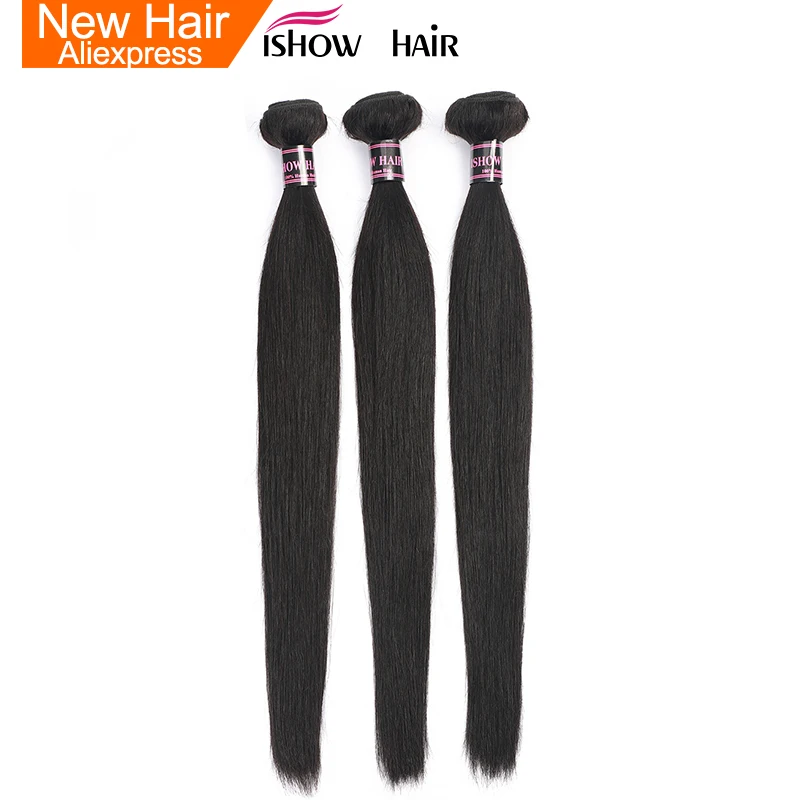 Ishow Straight Hair 3 Bundles Indian Human Hair Weave Extensions 100% Human Hair Bundles Non Remy Natural Hair
Ishow Straight Hair 3 Bundles Indian Human Hair Weave Extensions 100% Human Hair Bundles Non Remy Natural Hair