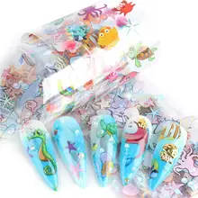 50% Hot Sale 10Pcs Sea World Animals Decal Nail Art Manicure Decor Transfer Foil Stickers
50% Hot Sale 10Pcs Sea World Animals Decal Nail Art Manicure Decor Transfer Foil Stickers