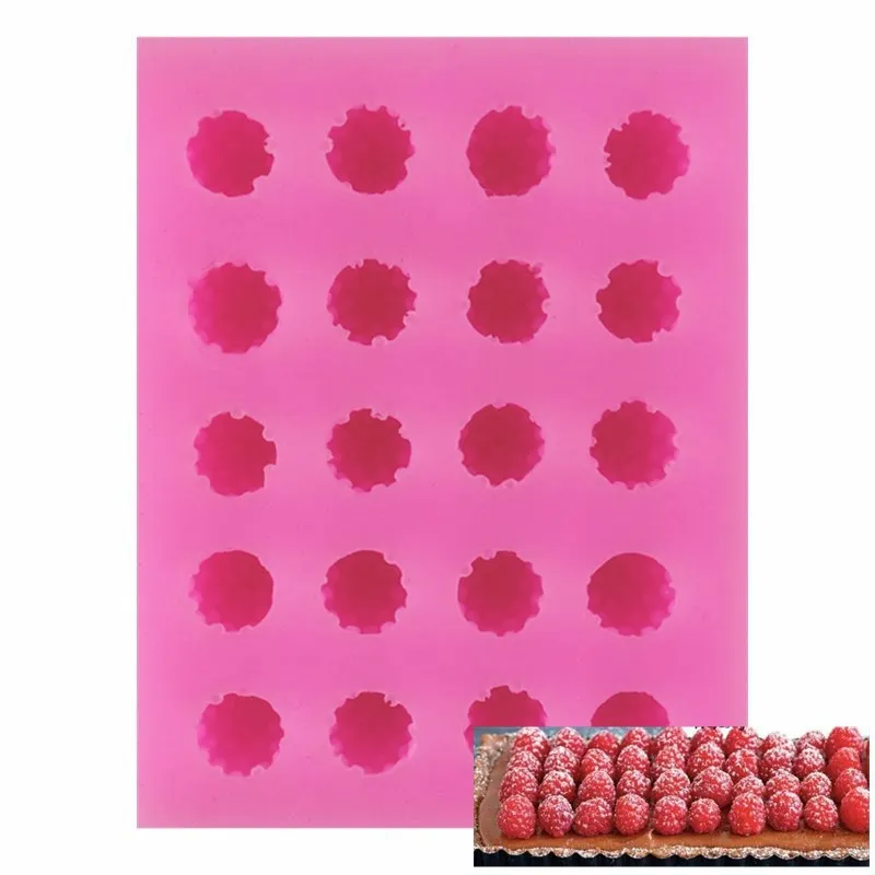 1PC small strawberry pattern silica gel cake molds Stocked DIY baking appliance chocolate sugar cake decoration tools
1PC small strawberry pattern silica gel cake molds Stocked DIY baking appliance chocolate sugar cake decoration tools