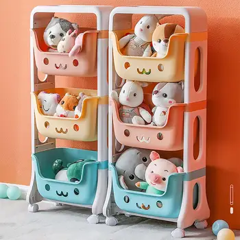 Children'S Toy Books Organizer 3 Layers Floor Small Cart Racks Bedroom Bedside Snacks Finishing Shelf With 4 Wheels
Children'S Toy Books Organizer 3 Layers Floor Small Cart Racks Bedroom Bedside Snacks Finishing Shelf With 4 Wheels