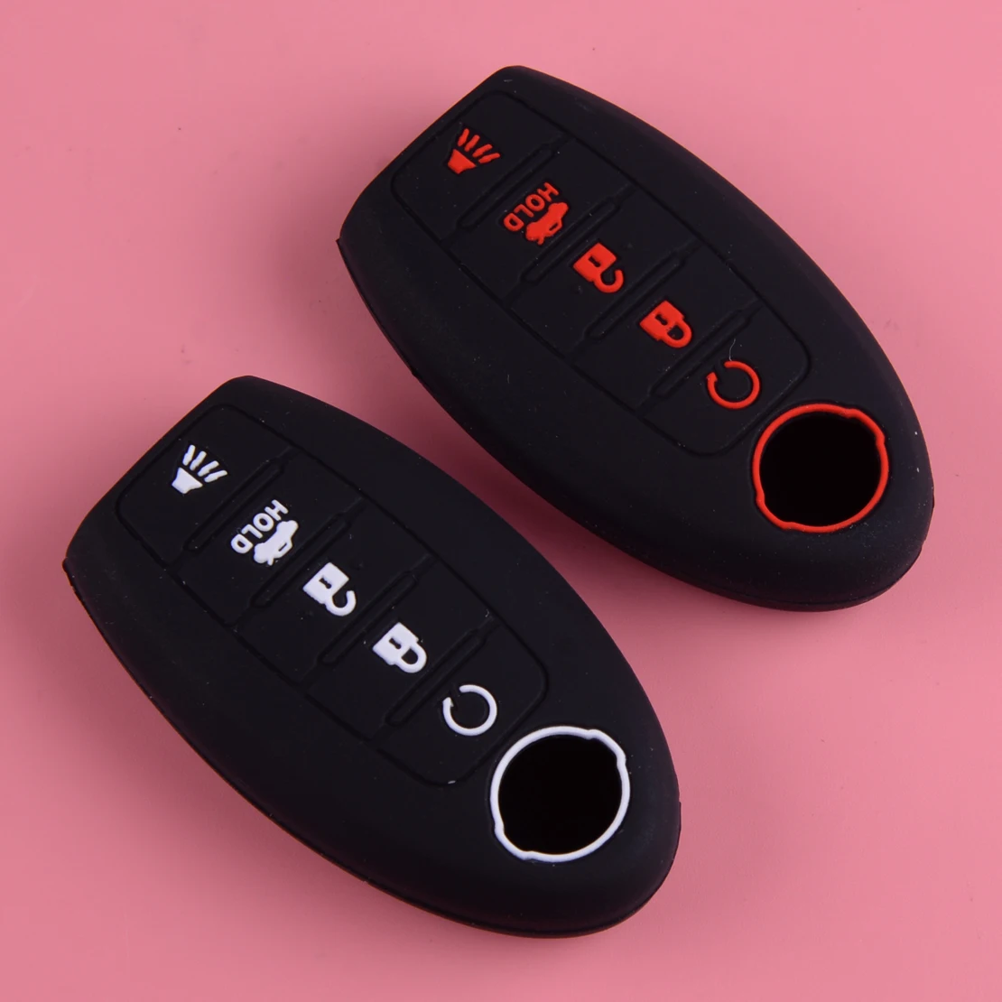 DWCX 5 Buttons Silicone Remote Key Cover Shell Protector Case Fob Fit For Nissan Rouge Pathfinder Maxima Altima Sentra Murano
DWCX 5 Buttons Silicone Remote Key Cover Shell Protector Case Fob Fit For Nissan Rouge Pathfinder Maxima Altima Sentra Murano